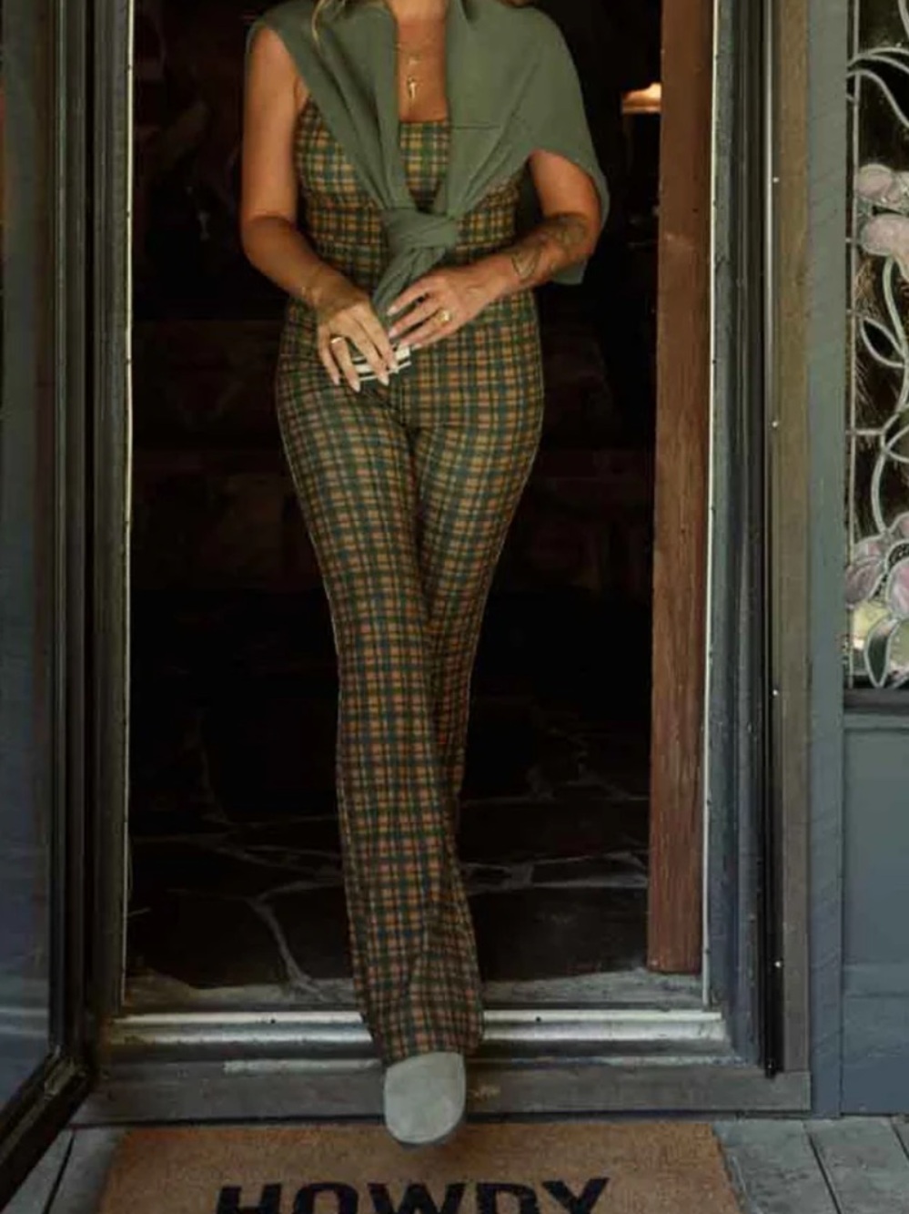 Tribe kelley RIBBED FLARE LEGGINGS - TOWN & COUNTRY